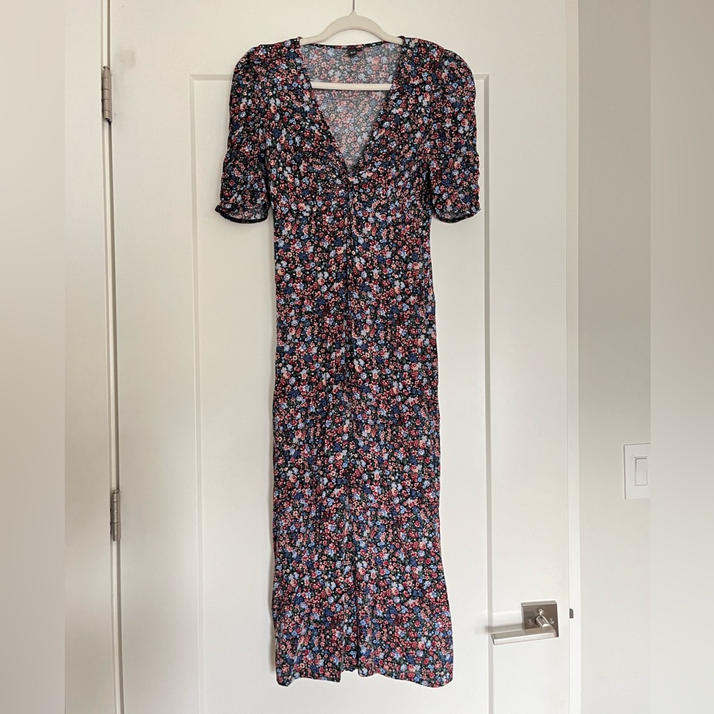 Nobody’s Child Ditsy Floral Midi Dress - size US2 / UK6